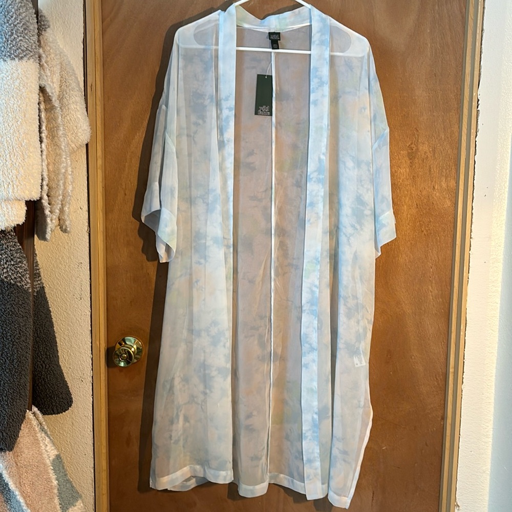 COPY - NWT Wild Fable tie dye kimono one size fits most